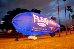 Digital Printed Nylon Skin Blimp